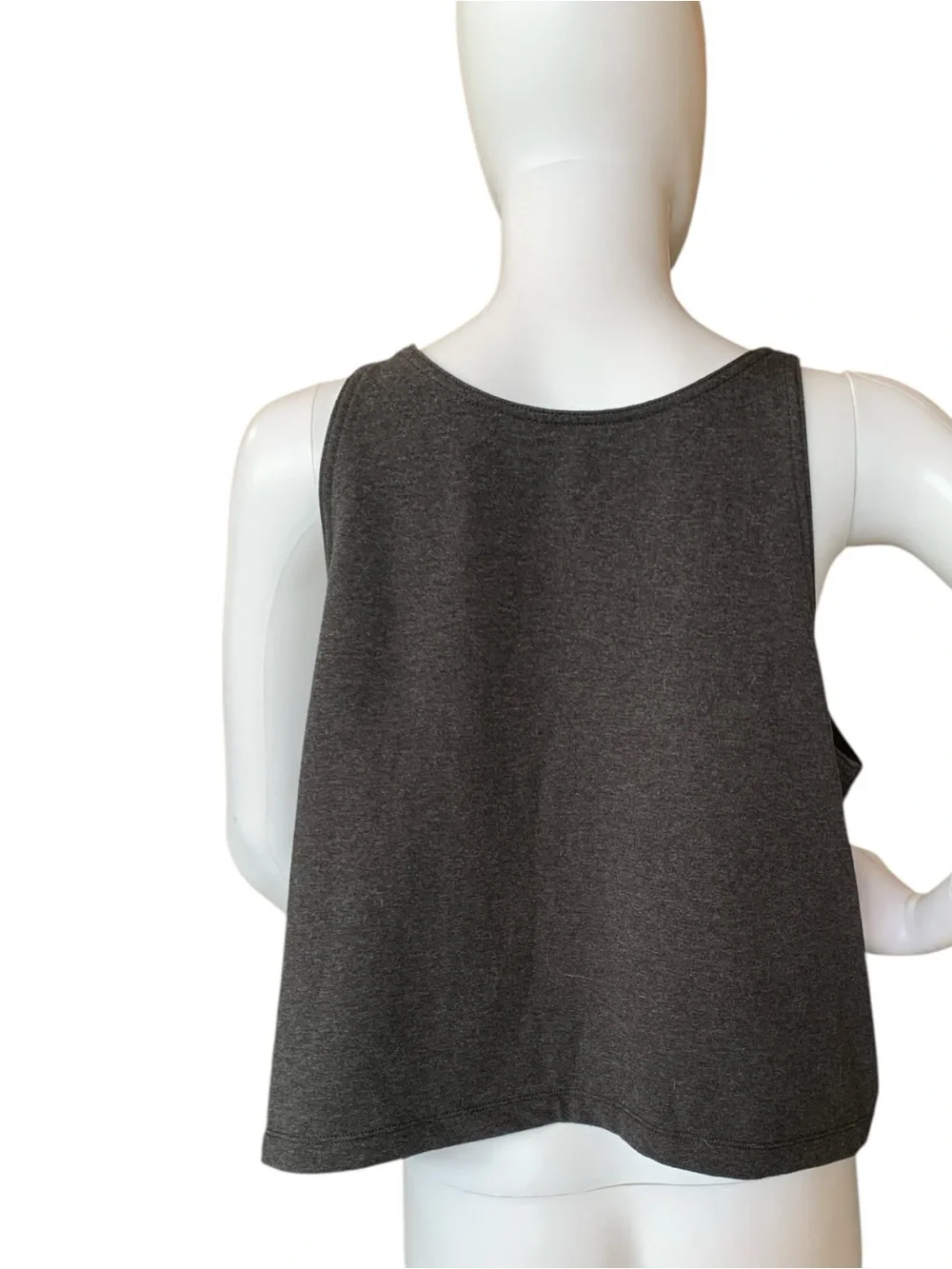 lululemon athletica Charcoal Gray Scoop Neck Tank
